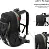 LOCALLION Mochila de senderismo de 20 litros