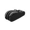 Bolso Raquetero Wilson Advantage II Six Bag Tenis Negro-Blanco