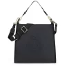 Bolsa Grande de Hombro para Mujer Tous Leissa de Piel - Azul Marino