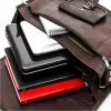 Bolso Universitario de Cuero para Hombre American