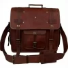 Bolso Universitario de Cuero para Hombre American Generics - 29% Descuento