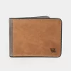 Billetera de Cuero Contraste para Hombre Velez