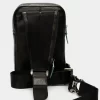 Bolso Manos Libres Mikeno de Cuero para Hombres