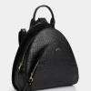 Mochila Stefano de Cuero Vélez Grabado para Mujer