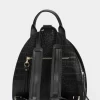 Mochila Stefano de Cuero Vélez Grabado para Mujeres
