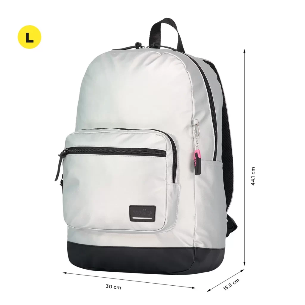 Mochila Totto Tocax para Mujeres - Gris
