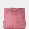 Morral Goji de Cuero Vélez para Mujer - Grabado Tejido
