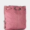 Morral Goji de Cuero Vélez para Mujer - Grabado Tejido Mora