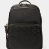 Morral Púrpura de Lona en Cuero Vélez para Mujeres Negro 2.0