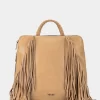 Morral Vélez para Mujer - Romero de Cuero - Flecos Arena