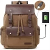 Mochila de Cuero para Hombres - Estilo Vitage - Lacattura