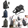 Mochila Cruzada para Hombre - Manos Libres Impermeable