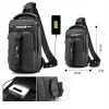 Mochila Cruzada para Hombre - Manos Libres Impermeable