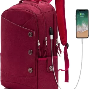 Mochila Kingslong para Portátil de Mujer Estilo, Resistencia y Comodidad