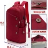 Mochila Kingslong para Portátil de Mujer Estilo, Resistencia y Comodidad